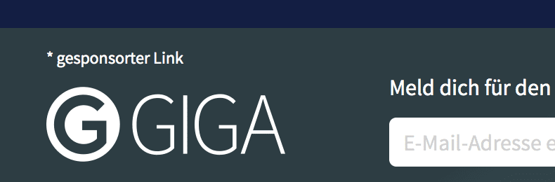 Link Kennzeichnung Giga