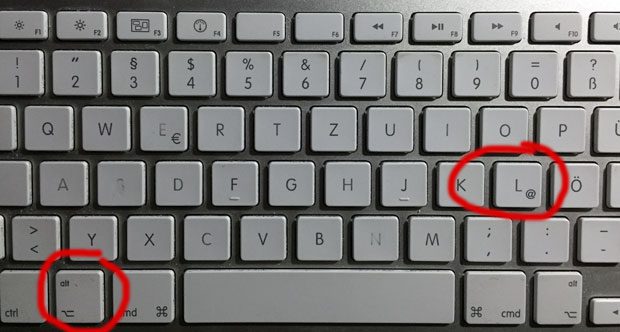 Tastatur umstellen - Z statt Y wird ausgegeben