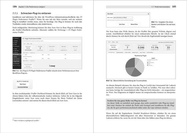 Das WordPress Praxishandbuch liefert auch viele Tipps zur Optimierung der Performance.