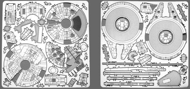 Star Wars Metal Earth Platten