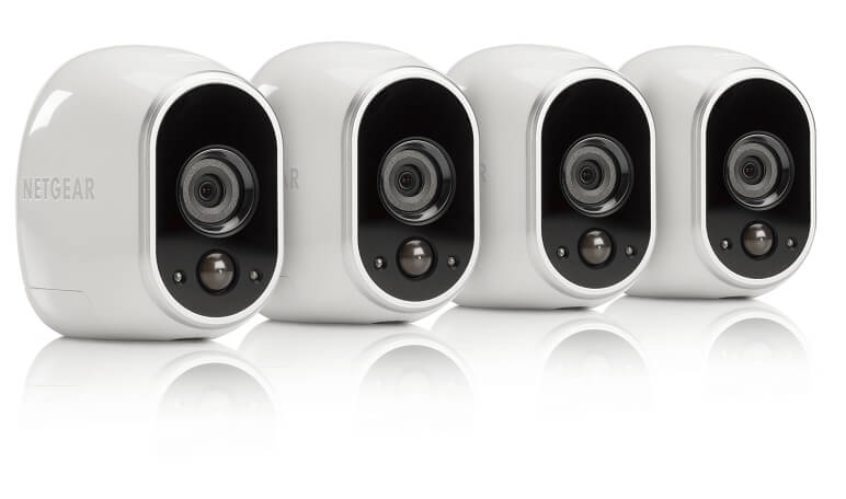 Netgear Arlo – kabellose HD Überwachungskamera: Betrieb mit Batterien oder Akkus möglich