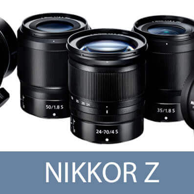 Nikkor Z Objektive für die Nikon Z6 und Z7 Systemkameras