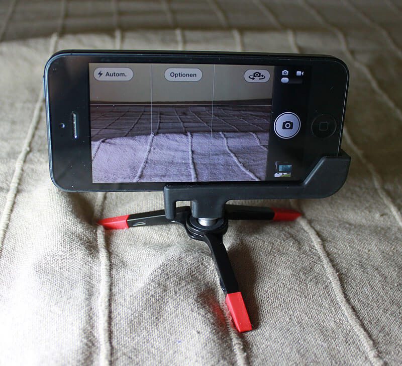 GorillaPod Micro, The Glif i iPhone 5 w akcji