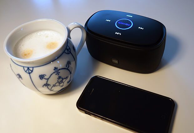 TerraTec Concert BT Mobile Boost mit iPhone