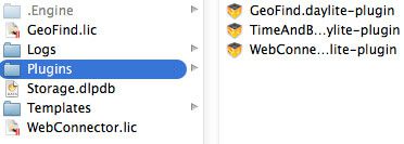 Daylite Plugin Ordner
