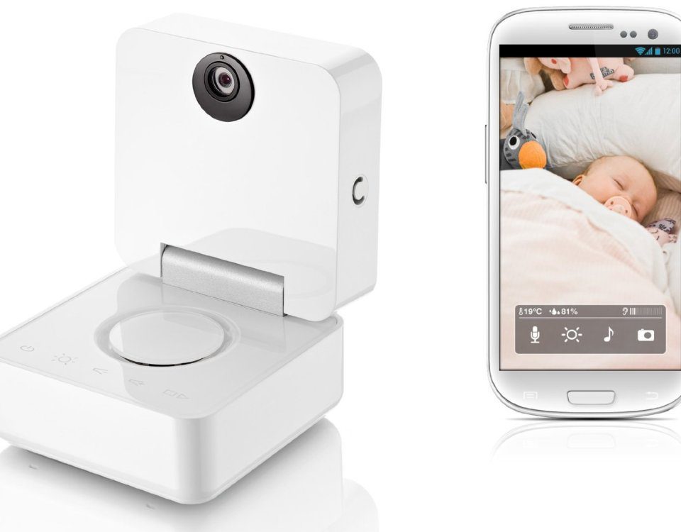 Keep an eye on the baby with the Withings baby monitor.