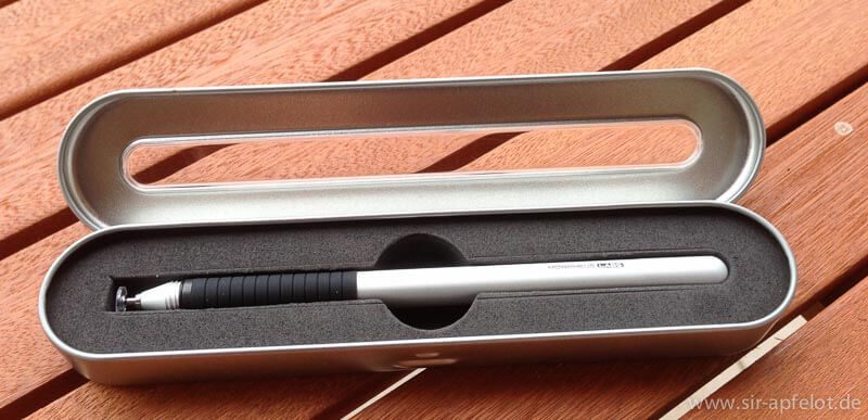 Alukästchen des Morpheus Stylus