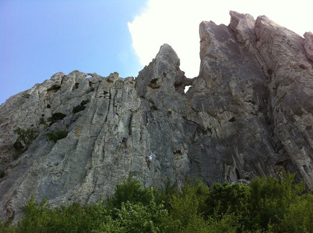 Flow Klettern in Aubignan