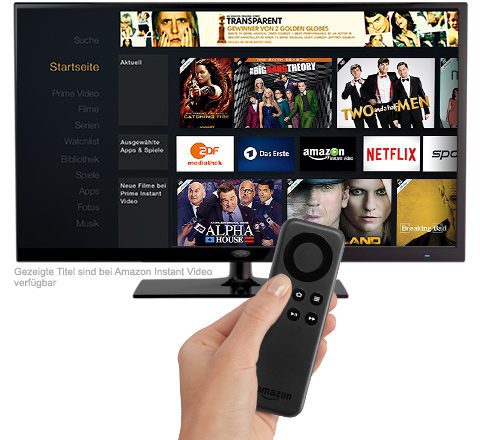Fire TV Stick in action