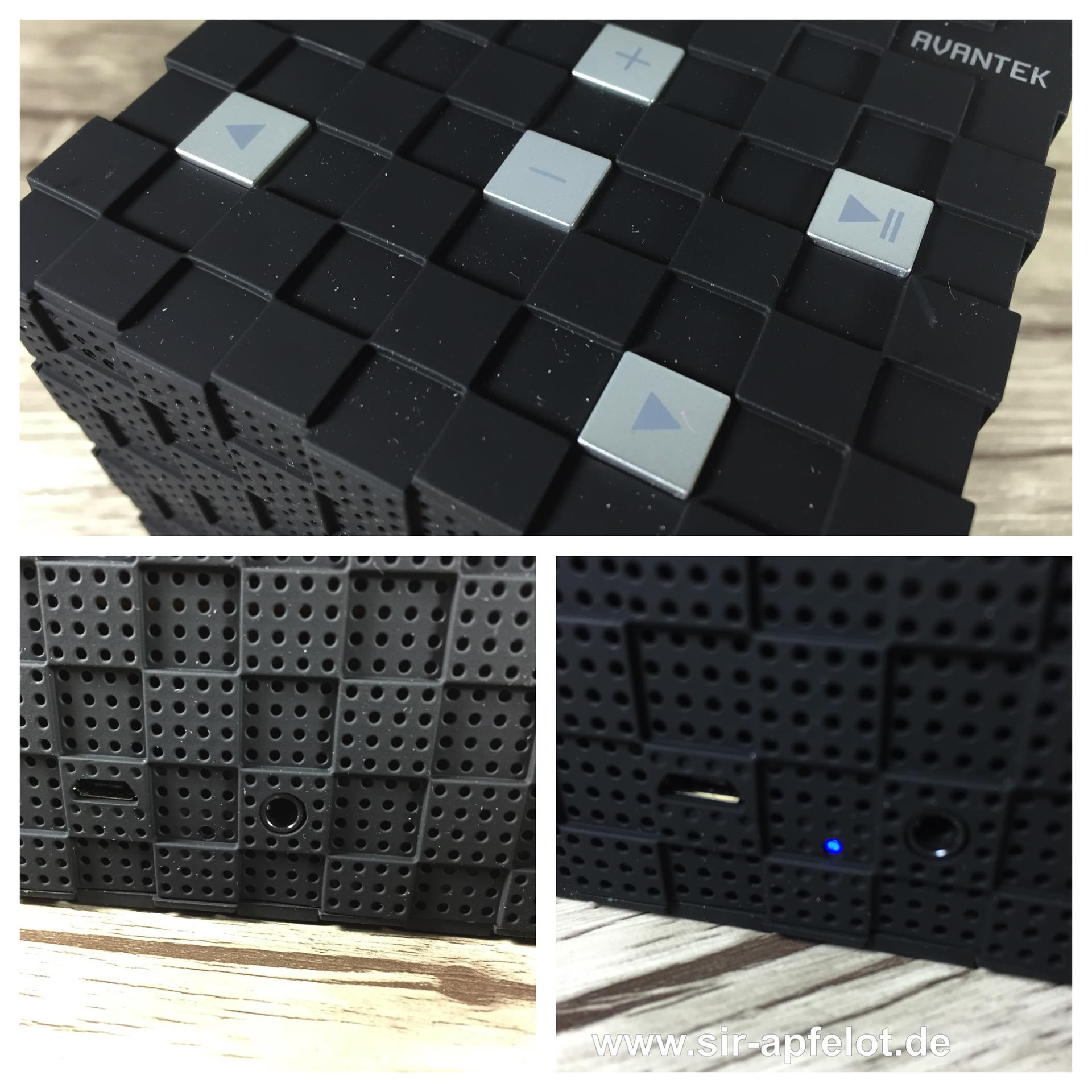 Fotos des Tayogo Bluetooth Lautsprechers