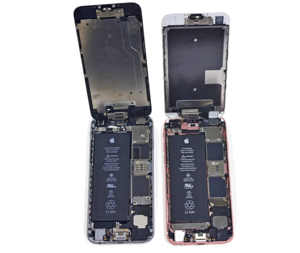 Akku des iPhone 6 und des iPhone 6s im Vergleich