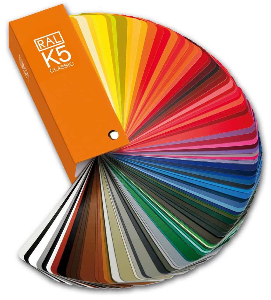 Foto de RAL-K5 brillante - Abanico de color RAL para colores brillantes