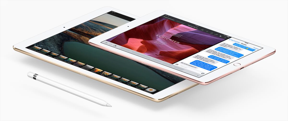 iPad Pro grande e piccolo