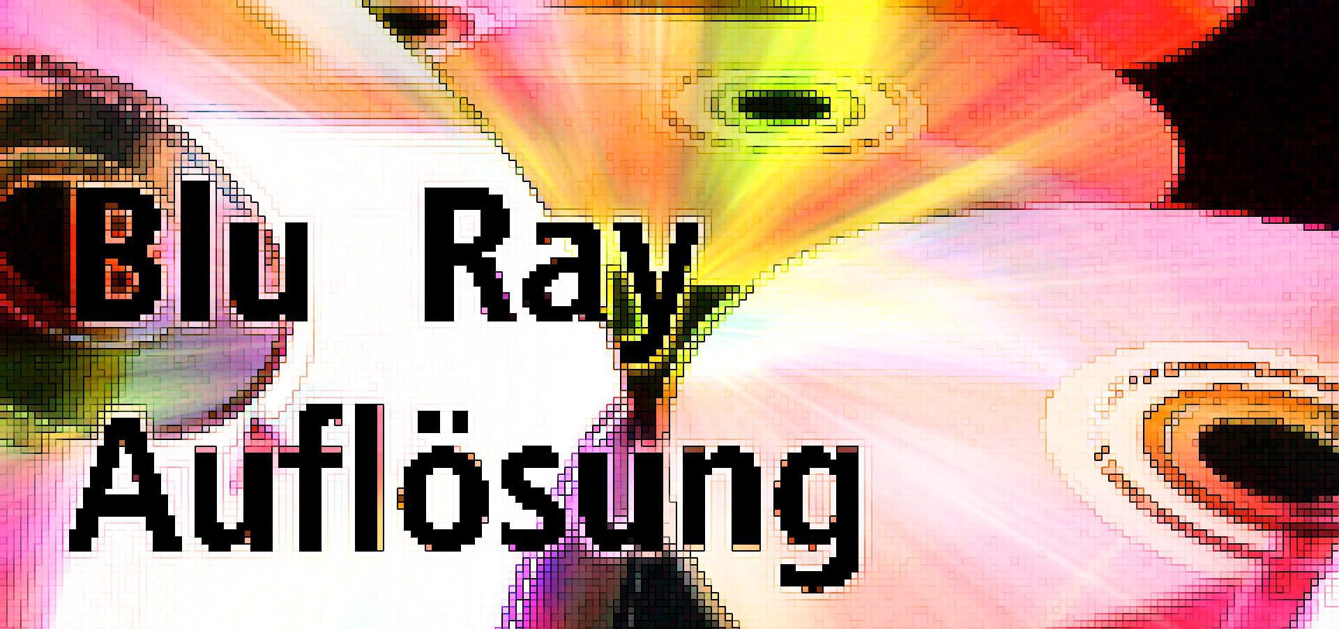 Disque Blu Ray résolutions et fréquences d'images (fps)