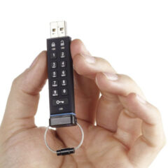 iStorage USB 2.0 Modell mit 256 BIT AES Verschlüsselung