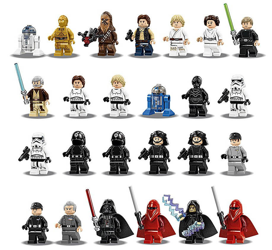 Der Hauptunterschied vom alten zum neuen 75159 Death Star sind die Mini-Sammelfiguren, die nun dem Set beiliegen. Hier seht ihr, welche das sind!