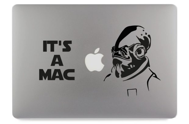 It's a Mac Aufkleber fürs MacBook