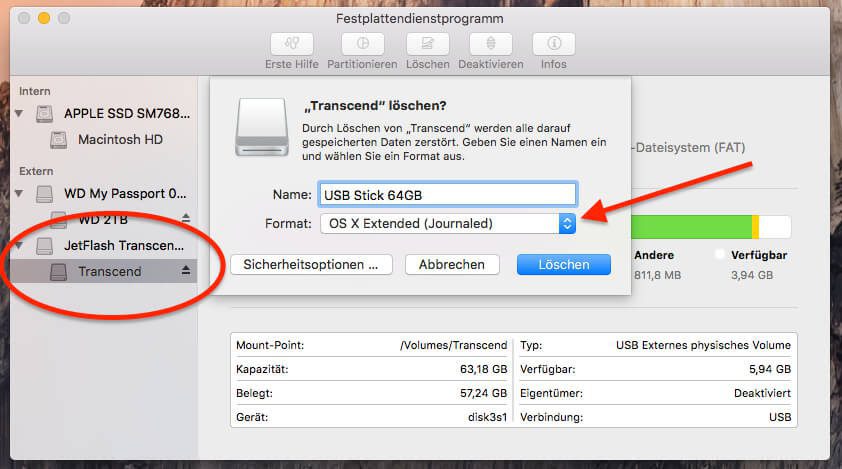 gaben finansiere Kapel Make USB stick bootable: Start OS X from a USB stick - this is how it works