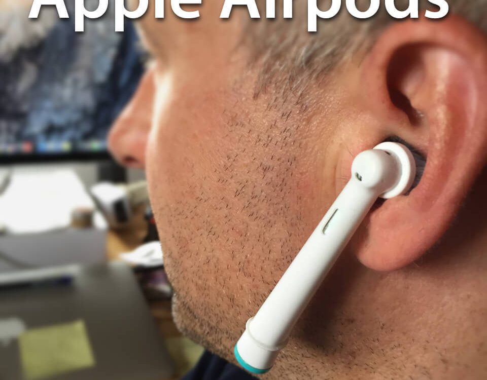 Lustig: Zahnbürstenköpfe als Apple AirPods Ersatz