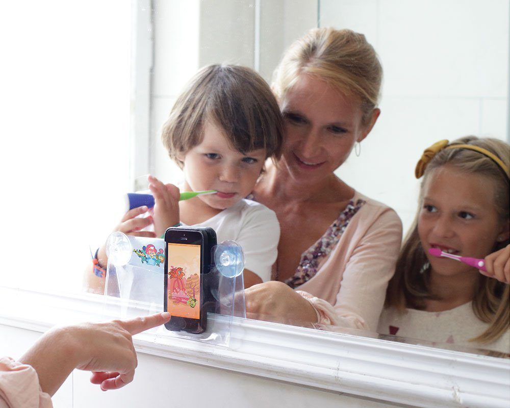 playbrush spazzolino da denti app per bambini spazzolino da denti gioco