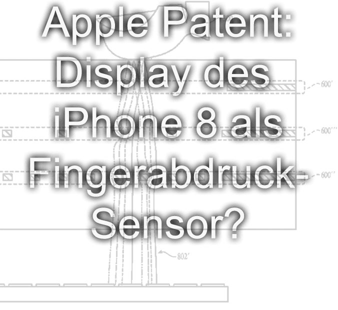 brevetto apple 2016 settembre sensore di impronte digitali iphone 8 2017