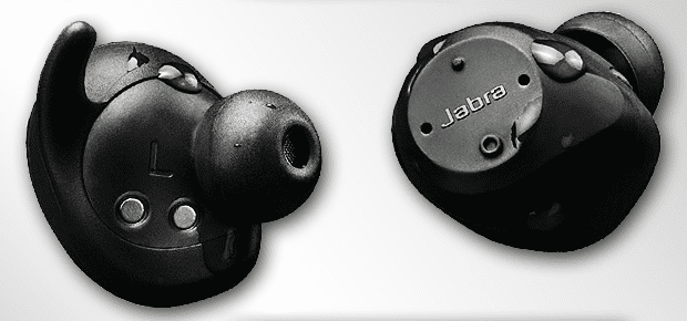 The photo above shows the mini-LED for pulse measurement. The copper contacts are probably for charging the headphones (Photo: Amazon).