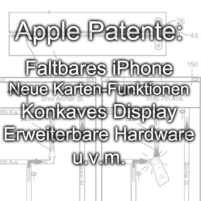 Brevetto di brevetto Apple novembre 2016 pieghevole display pieghevole iPhone concavo