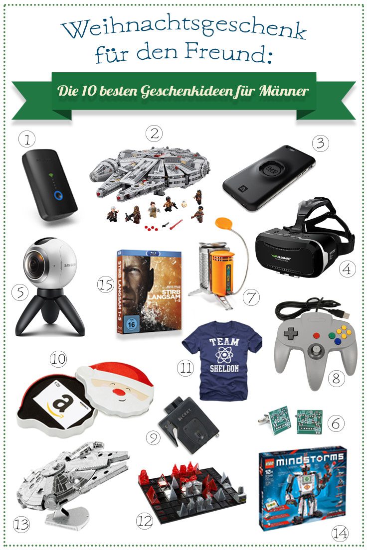 Christmas 2016: The 10 + 5 best gift ideas for friends (graphic: Sir Apfelot).