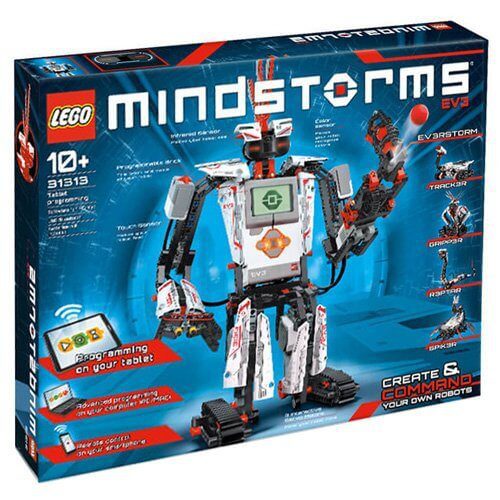 LEGO 31313 Mindstorms EV3 Set - podstawa dla wszelkiego rodzaju robotów, maszyn i pomocników. Obraz: Amazonka