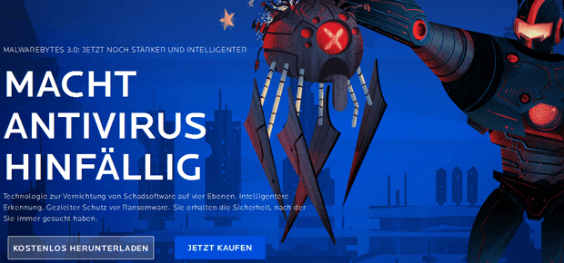 Ransomware Malwarebytes 3.0 Premium schützt vor Viren, <a href=
