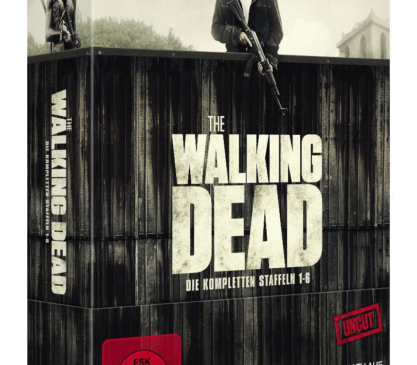Auf Amazon jetzt vorbestellbar: Die DVD Box von The Walking Dead mit den Staffeln 1 bis 6 (Foto: Amazon).