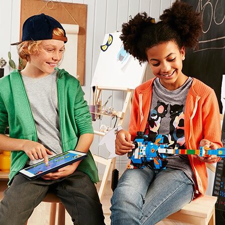 Lego Boost Robot Motor Impara la programmazione App iOS Android per bambini Adolescenti Adulti Classi