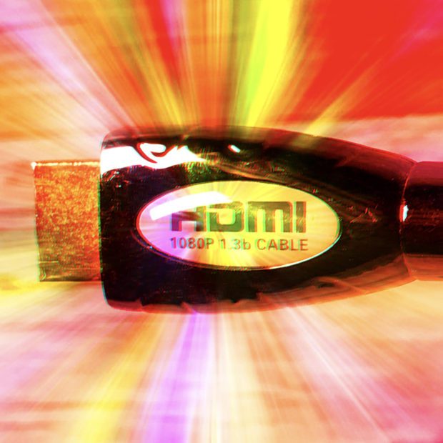 If HDMI cables are not desired, wireless HDMI can be used (Photo: Sir Apfelot).