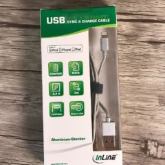 Lade- und Datenkabel in der Packung – mfi-Zertifizierung inklusive (Fotos: Sir Apfelot).