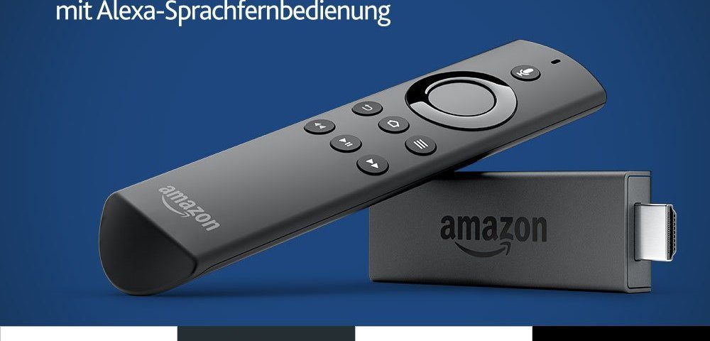 Amazon Fire TV Stick Alexa voice input, voice remote control, voice control order, buy, pre-order at Amazon.de