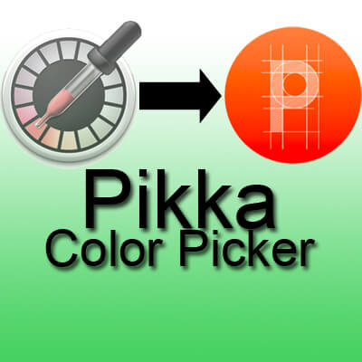 Pikka Color Picker Copy color selection to clipboard Pikka Mac App Dowload free download color code