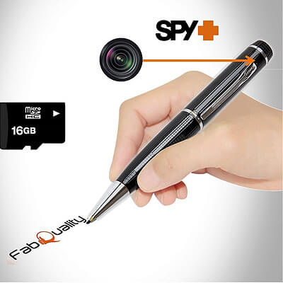 Spycam, Mini Kamera, Spionage Kamera und Mini Überwachungskamera HD Spy Cam Pen Kugelschreiber günstig Amazon Bestseller