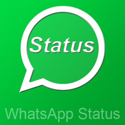 Setting WhatsApp status sayings