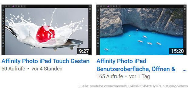 affinity photo ipad tutorial german youtube
