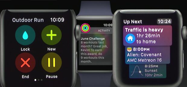 watchOS 4, Apple Watch, WWDC 2017 Keynote