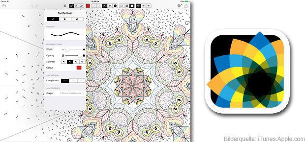 App Mit der Amaziograph iPad <a class=