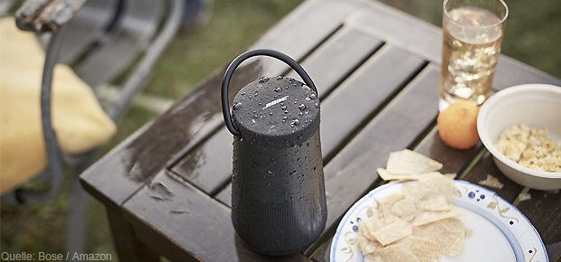 Bose SoundLink Revolve+ im Test verschiedener Quellen