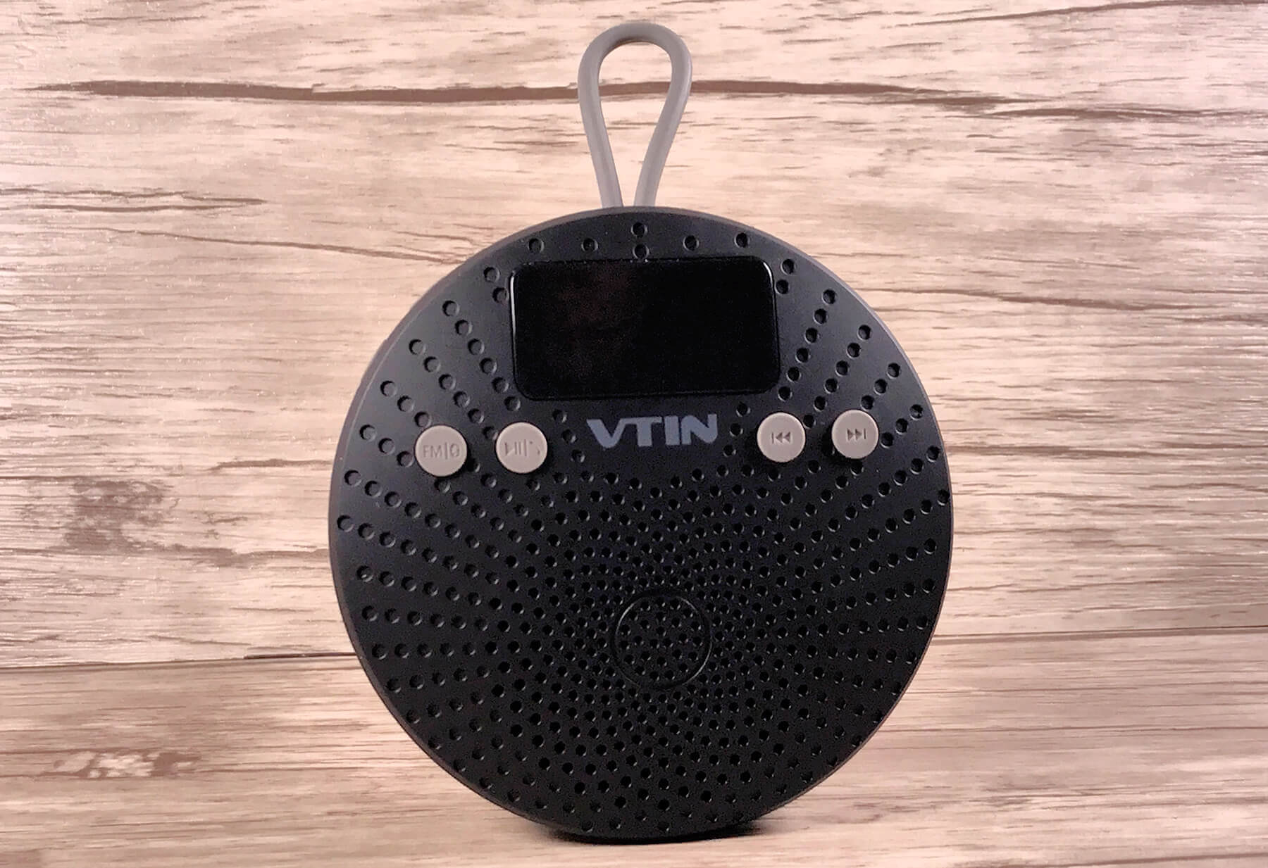 In the test VicTsing Cantor waterproof Bluetooth shower radio