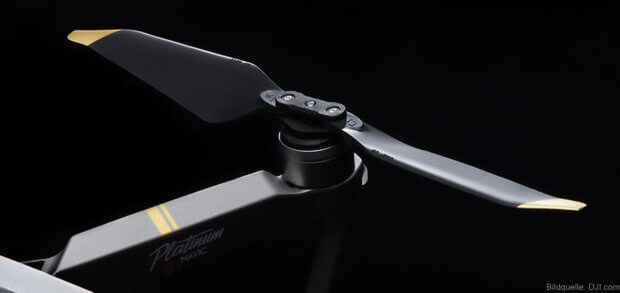 Do you want to fly your drone quieter and increase the flight time with aerodynamic propellers? Then you can buy the new DJI Low Noise Propellers for the DJI Mavic Pro drones.