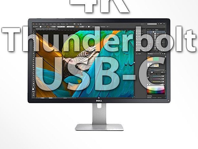 UHD Display für MacBook Pro Thunderbolt 3 Thunderbold Anschluss