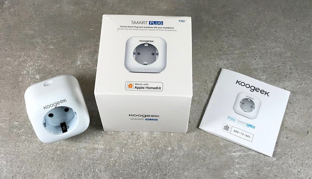 The Koogeek comes with nice packaging and instructions, which are actually unnecessary if you've already added a Homekit device to the Home app in your life.