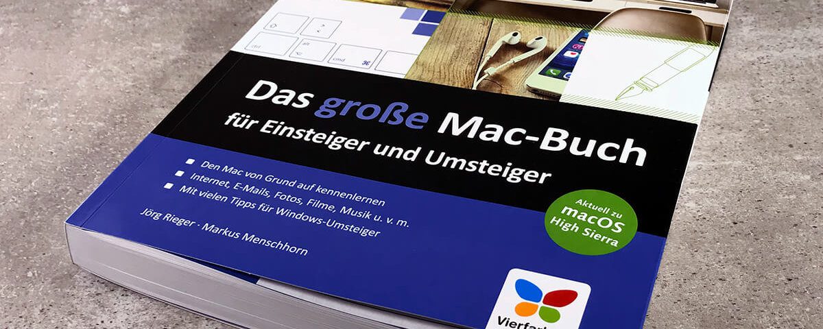 The "big Mac book" is really suitable for beginners and also explains basics such as the use of gestures on the trackpad or on the Magic Mouse (photos by Sir Apfelot with the kind permission of the publisher).