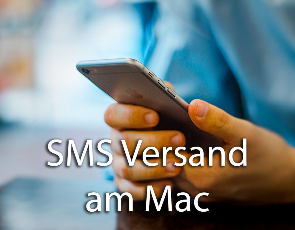 So geht's: SMS Kurznachrichten am Mac versenden
