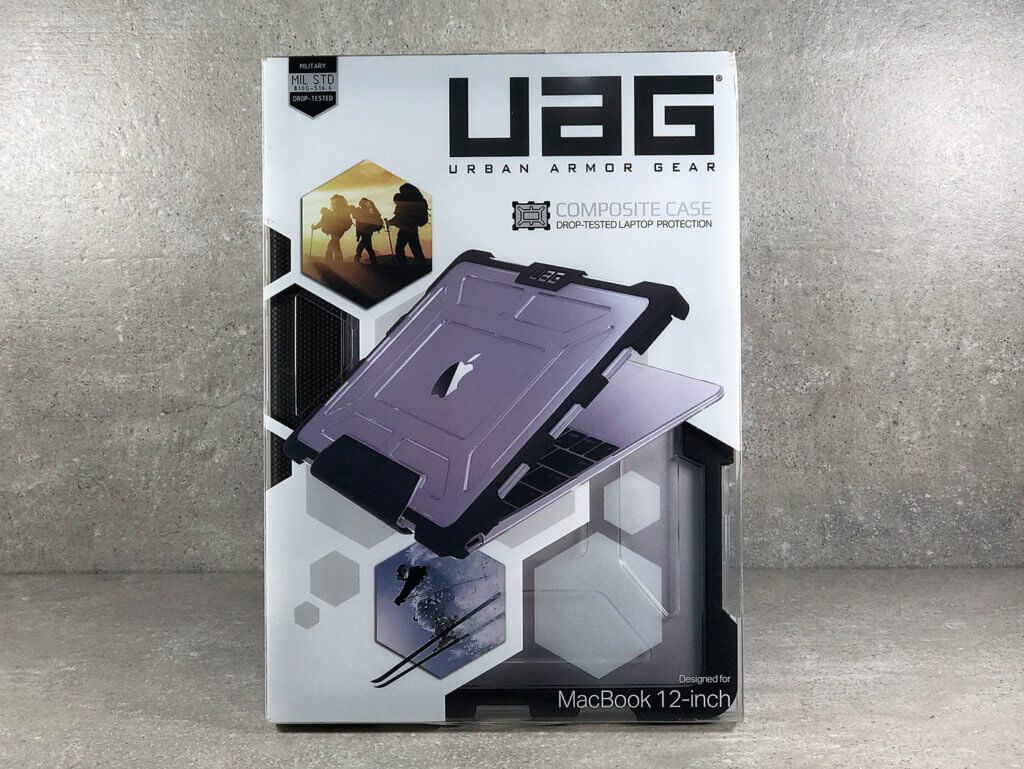 The UAG protective cover is already quite futuristic from the look. The pack offers a little taste of it.