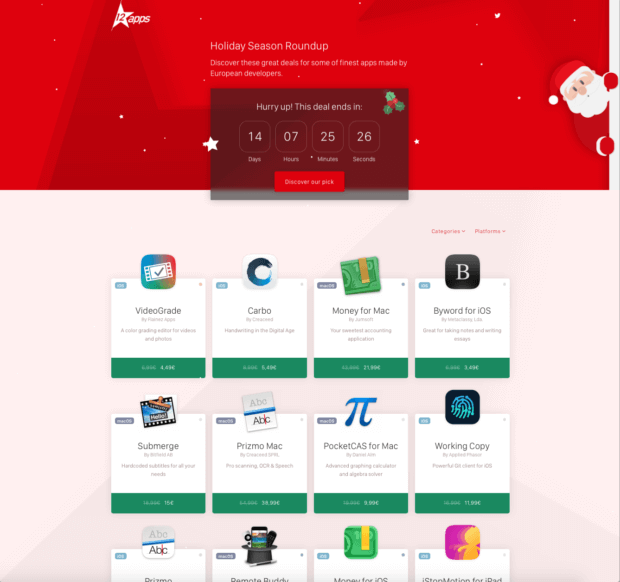 App 12★apps or 12 Star Apps stands for a platform that not only offers you cheaper iOS and macOS software, but also